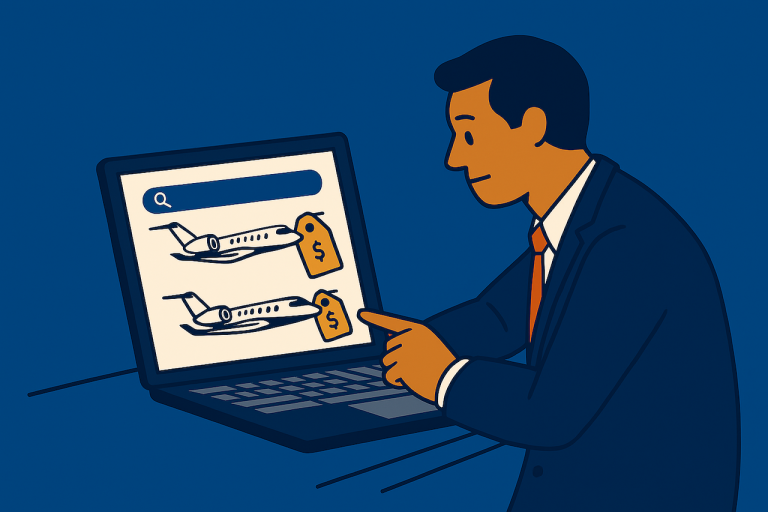 Aircraft buyers looking for jets on Controller dot com - the jet agent